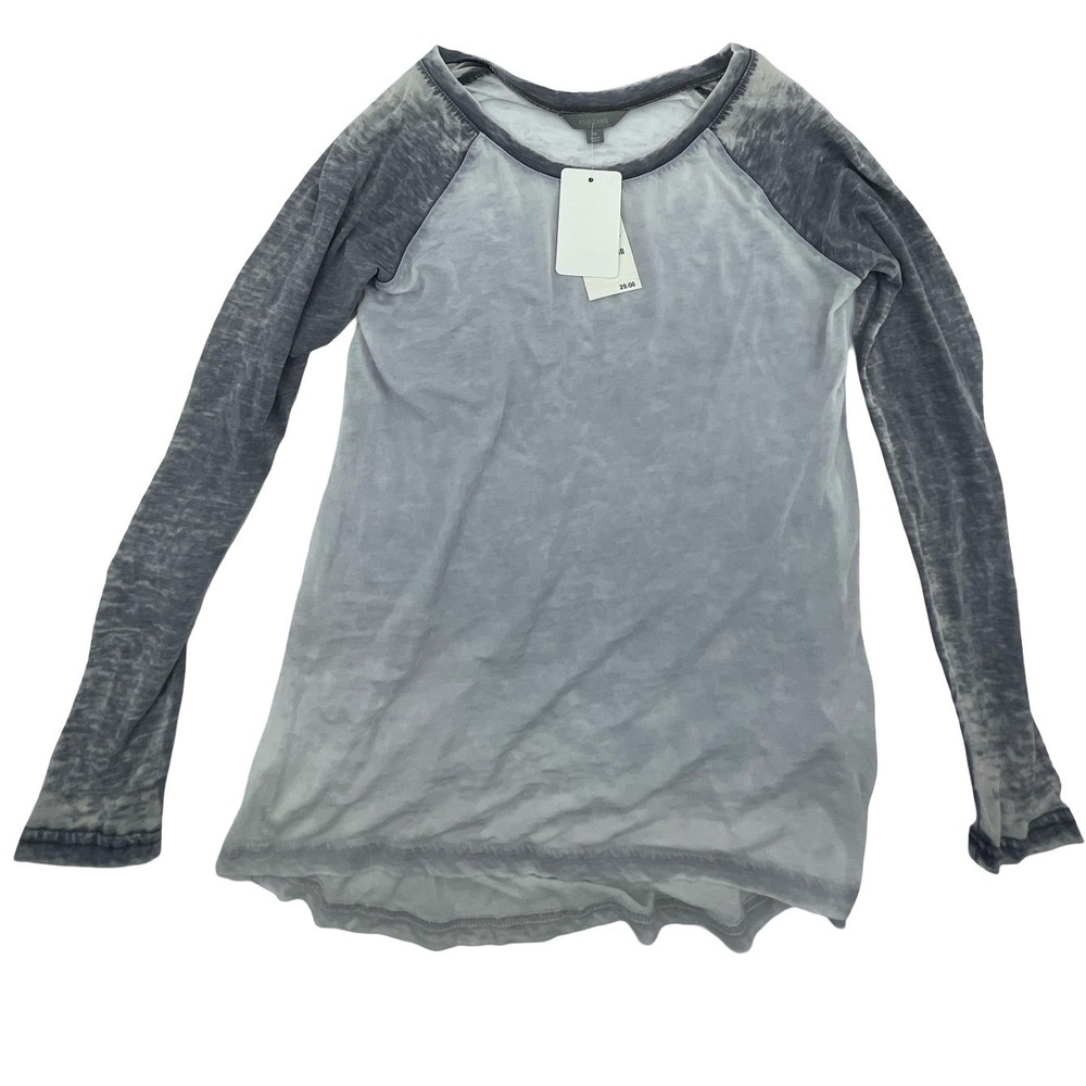 Rubbish Raglan Top Medium Grey NWT